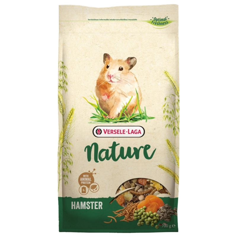Versele Laga Nature Hamster mieszanka karma dla chomika z mącznikami 700g