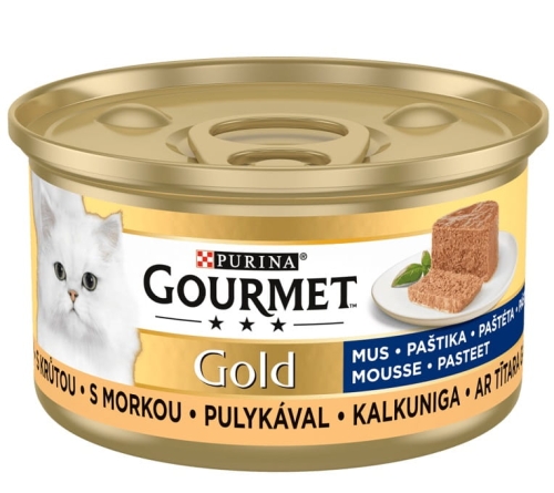 Purina Gourmet Gold Mus z indykiem 85g