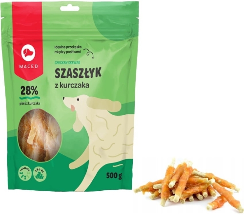 Maced - Kabanos natur. z kurczakiem 500g
