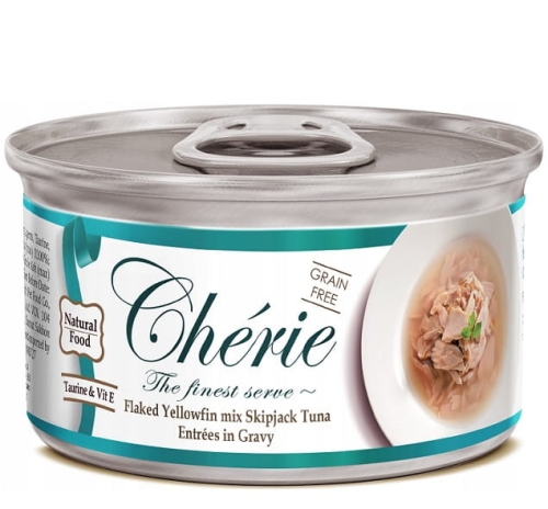 Pettric Cherie Mix tuńczyka w sosie 80g dla kota