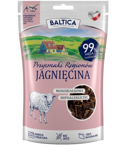 Baltica Przysmaki półmiękkie Jagnięcina 80g mono