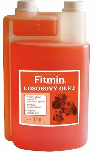 Fitmin Dog Olej z łososia 1l