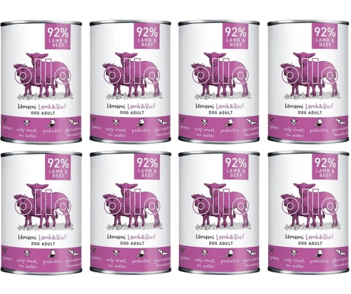 Ollo Umami Jagnięcina i Wołowina 8 x 400g