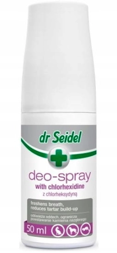 Dr Seidel Deo-Spray Czyste zęby świeży oddech 50ml