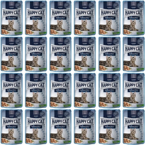 Happy Cat Culinary Pstrąg w sosie 24 x 85g