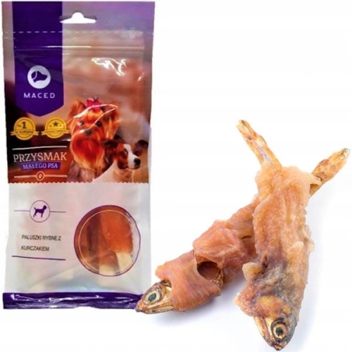 Maced Suszona ryba z kurczakiem 60g