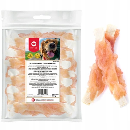 Maced Paluszki rybne z kurczakiem 500g