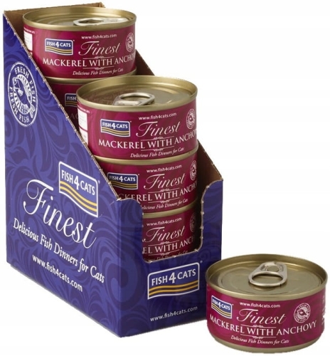 Fish4Cats Makrela z anchois 10 x 70g