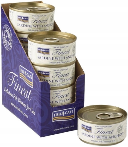 Fish4Cats Sardynka z anchois 10 x 70g