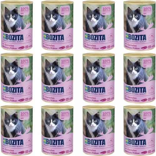 Bozita z krewetkami 12 x 400g Mokra karma dla kota