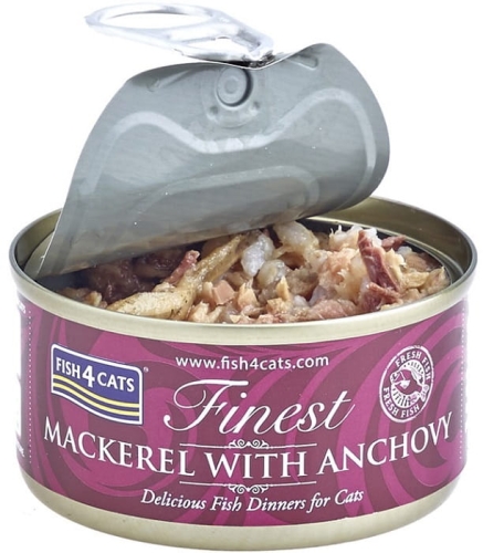 Fish4Cats Makrela z Anchois 70g