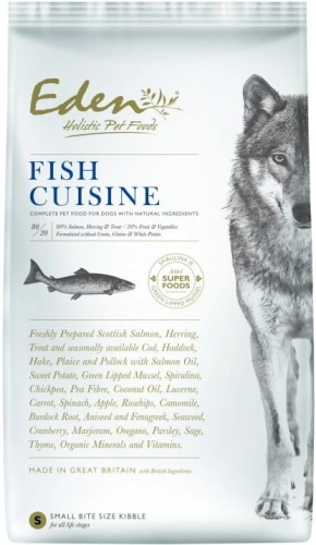 Eden Fish Cuisine Łosoś i Śledź Małe Rasy S 2kg