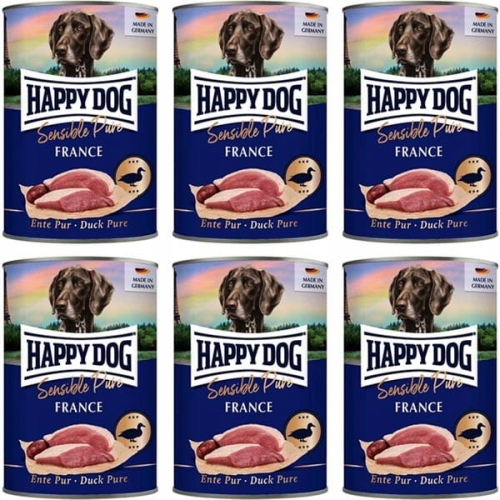 Happy Dog Ente Pur 100% mięsa KACZKA 6 x 400g