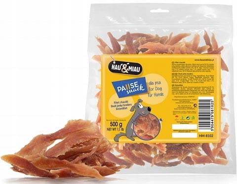 Hau&Miau Filety z kaczki 500
