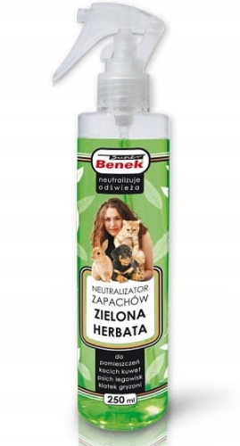 Super Benek Neutralizator zapachów Spray ZIELONA HERBATA 250ml