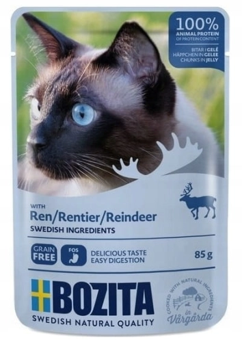 Bozita Cat RENIFER w galaretce Saszetka 85g