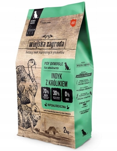 Wiejska Zagroda Indyk z królikiem 2kg