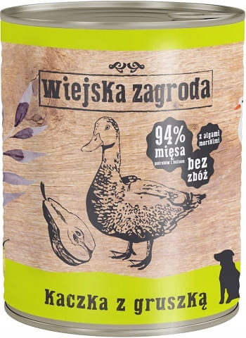 Wiejska Zagroda 800g Kaczka z gruszką