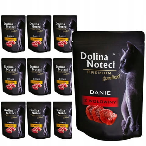 Dolina Noteci Mix Smaków KOTY STERYLIZOWANE 10x85g