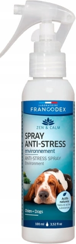 Francodex spray antystresowy uspokajający dla psa na stres podróż 100 ml