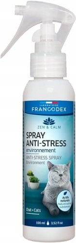 Francodex spray antystresowy uspokajający dla kota na stres podróż 100 ml