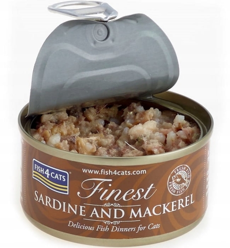F4D Fish4Cats Sardynka i makrela 70g
