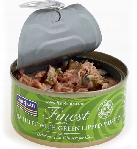 Fish4Cats Tuńczyk z Omułkiem 70g