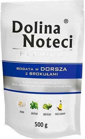Dolina Noteci Saszetka Dorsz 500g Karma dla Psa