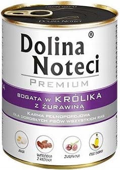 DOLINA NOTECI pusz. 800g z królikiem