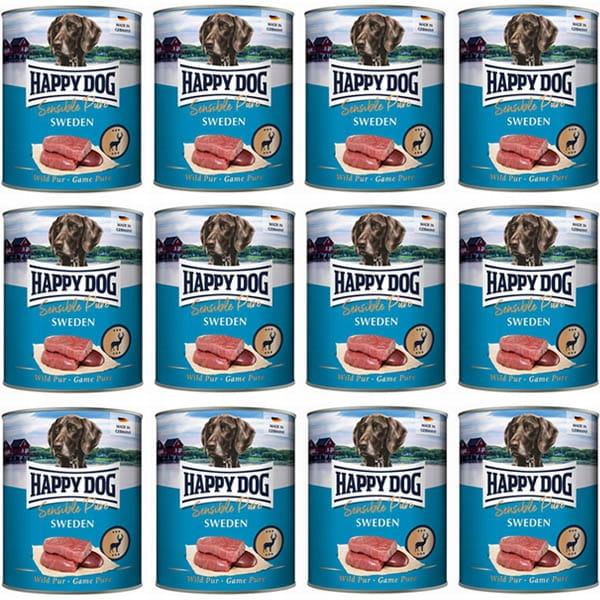 Happy Dog Sensible Pure Sweden Dziczyzna 12 x 800g.jpg