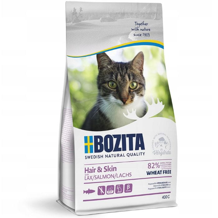 Bozita Feline Hair Skin Wheat free Salmon 400g d.jpg