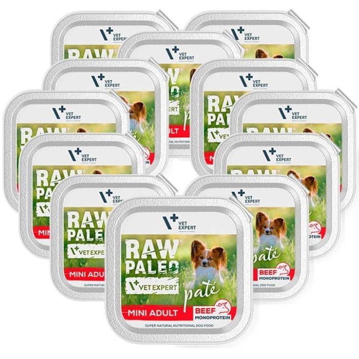 Raw Paleo Pate Mini Adult Beef Pasztet dla psów dorosłych Wołowina 150g 12 2.jpg