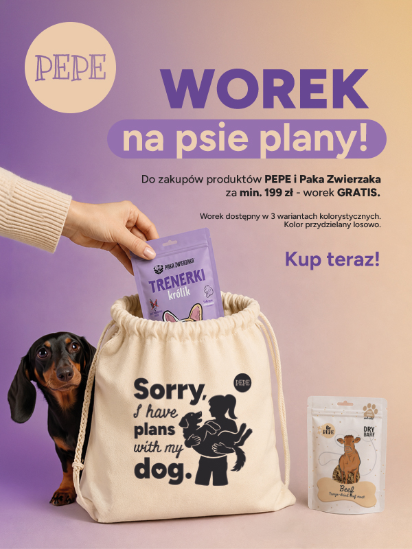 Paka Pepe Worek Gratis Zoorro